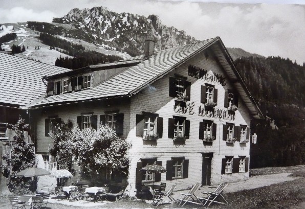 Gasthof Lochbihler 50er Jahre Gassthof Lochbihler in Jungholz 50er Jahre